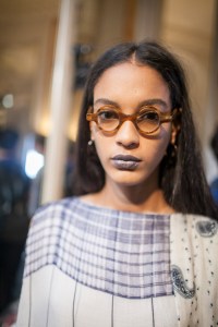 Backstage at Acne Studios RTW Spring 2017