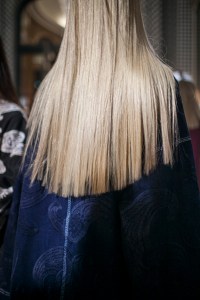 Backstage at Acne Studios RTW Spring 2017
