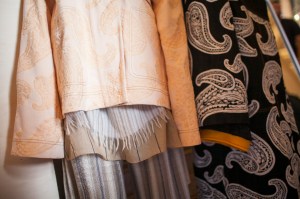 Backstage at Acne Studios RTW Spring 2017