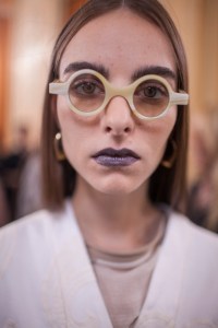 Backstage at Acne Studios RTW Spring 2017