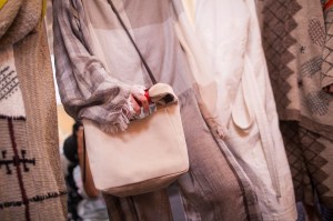 Backstage at Acne Studios RTW Spring 2017