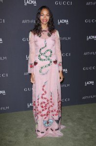 LACMA Art + Film Gala 2016 Zoe Saldana