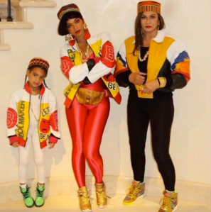 Blue Ivy Beyonce Tina Knowles Lawson Halloween 2016