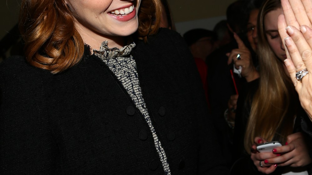 Emma Stone at La La Land party Los Angeles