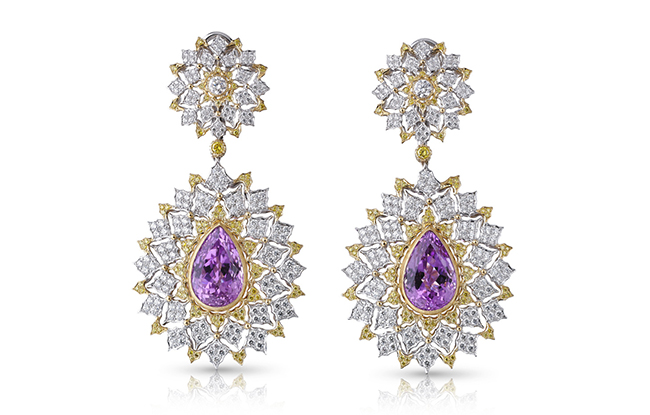 Earrings by Buccellati.