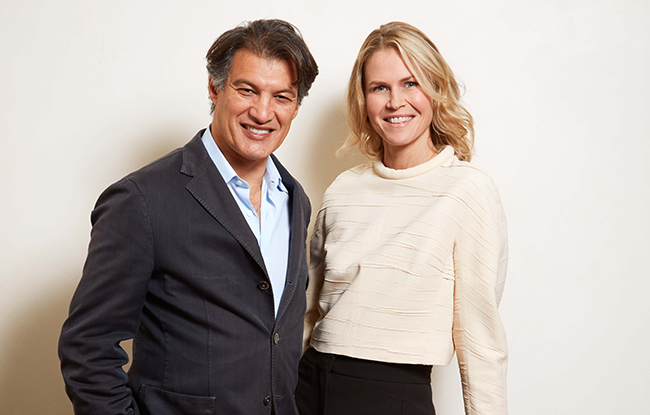 Frédéric Fekkai and Shirin von Wulffen