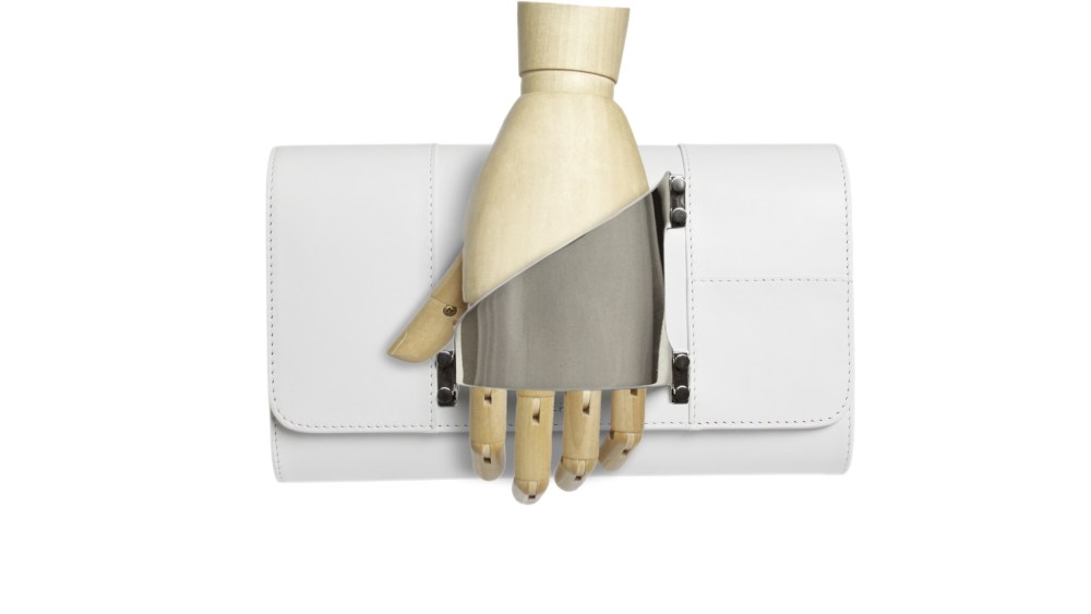 Perrin Paris' Eiffel glove-clutch