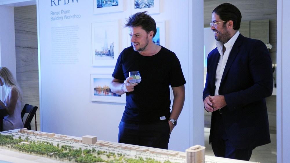 Bjarke Ingles and David Martin at Eighty Seven Park