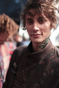 Backstage at Etro Men's Fall 2017