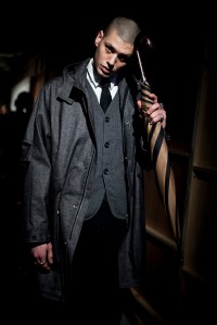Backstage at Oliver Spencer Men's Fall 2017