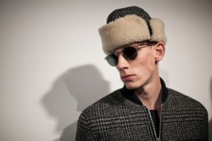 Backstage at Oliver Spencer Men's Fall 2017