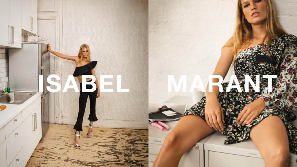 Anna Ewers Heats Up Isabel Marant Campaign