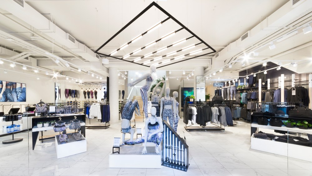 The Lululemon flagship store on Regent Street