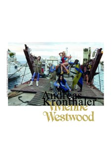 A visual of the Vivienne Westwood spring 2017 advertising campaign