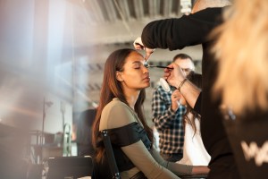 Backstage at Brandon Maxwell RTW Fall 2017
