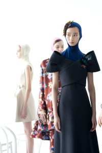 Backstage at Delpozo RTW Fall 2017