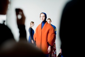 Backstage at Delpozo RTW Fall 2017