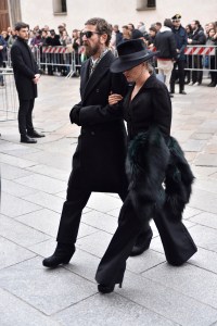 Stefano Pilati and Kate Moss