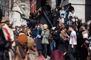 Katy Perry Front Row at Marc Jacobs RTW Fall 2017