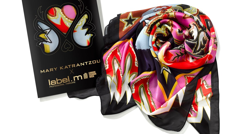 The Mary Katrantzou x Label.m scarf