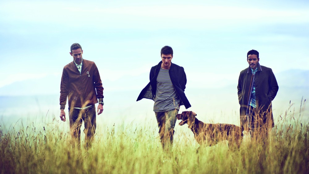 A visual of Mr Porter's spring 2017 campaign