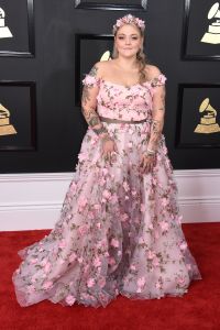 Elle King in Teuta Matoshi Grammy Awards Fashion 2017