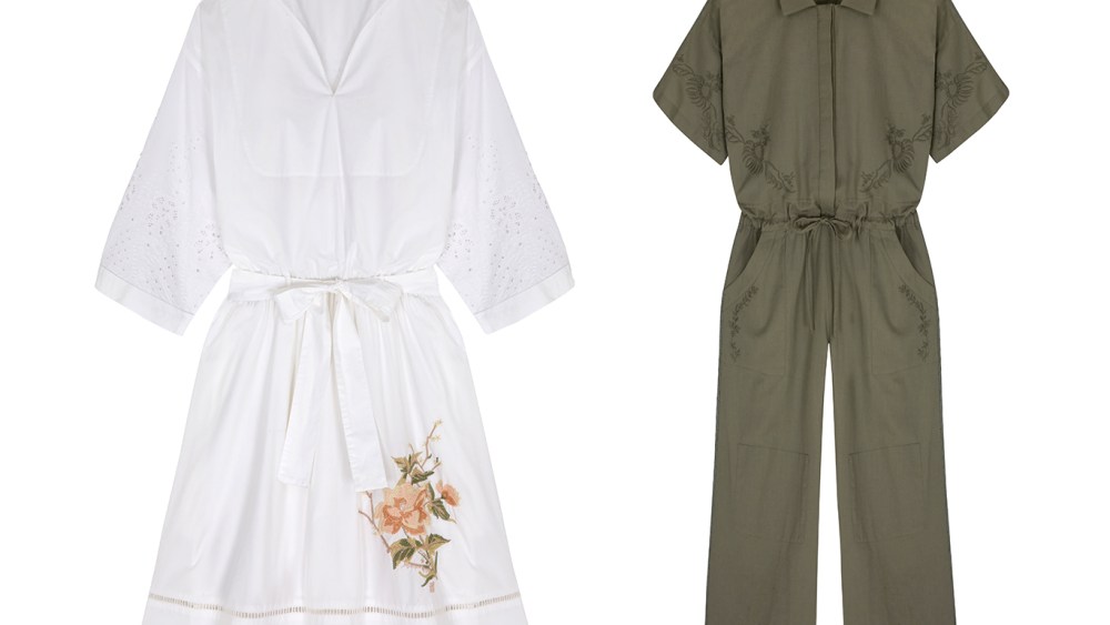 Looks from Sainsbury's Tu Range designed by Genevieve Devine