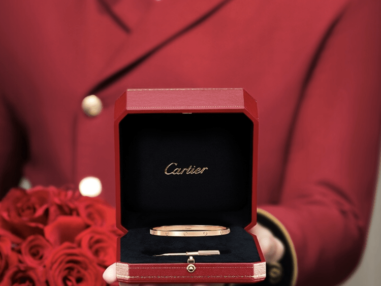wechat valentine's day cartier