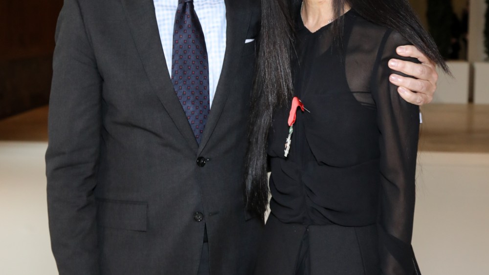 Gérard Araud and Vera Wang