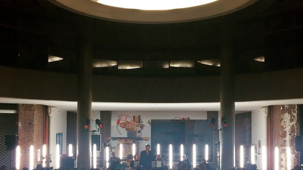 Blixa Bargeld at Palais de Tokyo Yang Li