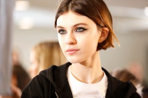 Backstage at Chloé RTW Fall 2017
