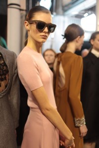 Backstage at Rochas RTW Fall 2017