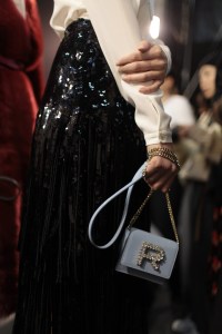 Backstage at Rochas RTW Fall 2017