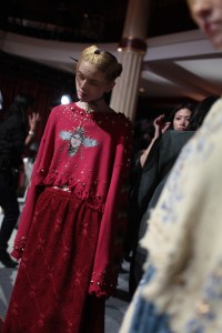 Backstage at Undercover RTW Fall 2017