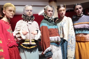 Backstage at Undercover RTW Fall 2017
