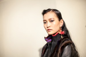 Backstage at Shiatzy Chen RTW Fall 2017