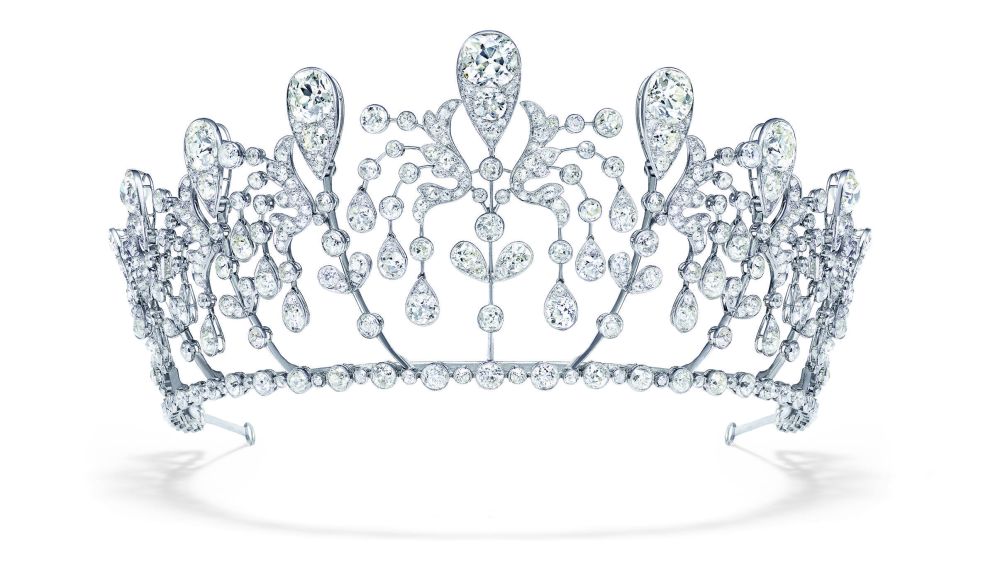 Chaumet's Bourbon-Parma tiara.