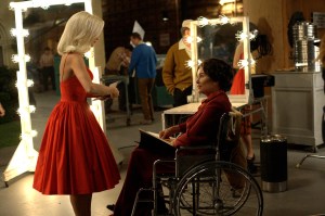 FEUD -- Pictured: (right) Jessica Lange as Joan Crawford. CR: Suzanne Tenner/FX