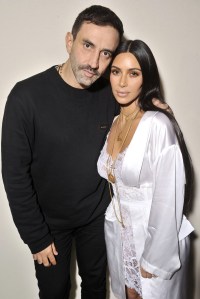 Riccardo Tisci and Kim Kardashian backstageGivenchy show, Spring Summer 2017, Paris Fashion Week, France - 02 Oct 2016