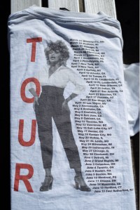 The“It’s a dope shirt that will go right into my closet,” he said of this vintage Tina Turner concert T-shirt.
