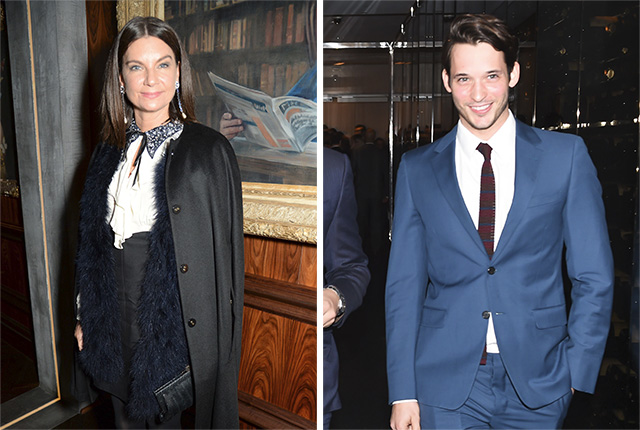 Natalie Massenet and Nick Brown.