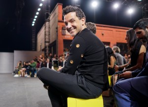 George Kotsiopoulos in the front rowHermes DWNTWNMEN fashion show, Front Row, Los Angeles, USA - 09 Mar 2017