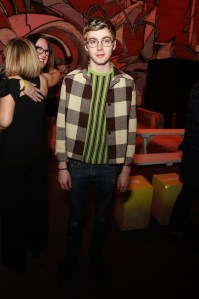 Miles Heizer in the front rowHermes DWNTWNMEN fashion show, Front Row, Los Angeles, USA - 09 Mar 2017