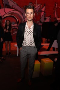 Brad Goreski in the front rowHermes DWNTWNMEN fashion show, Front Row, Los Angeles, USA - 09 Mar 2017
