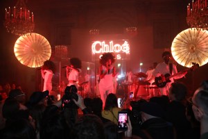 Solange plays at Chloé after party