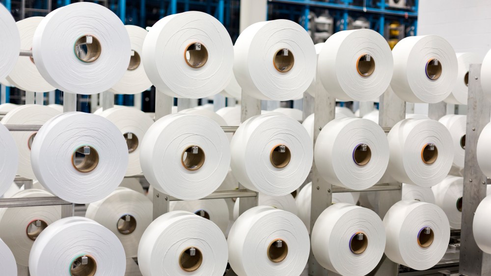 Repreve multifilament polyester yarn.
