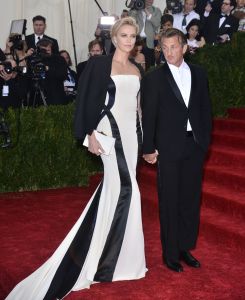 Charlize Theron and Sean PennCostume Institute Gala Benefit celebrating Charles James: Beyond Fashion, Metropolitan Museum of Art, New York, America - 05 May 2014