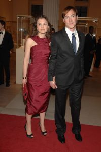 Actress Ginnifer Goodwin, left, and actor Chris Klein attend the Metropolitan Museum of Art's annual Costume Institute gala in New York City. Goodwin wears Marc Jacobs with H. Stern jewelry.Met Costume Institute Gala Inside, New York