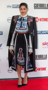Freida Pinto'Guerrilla' UK premiere, London, UK - 6 April 2017WEARING TEMPERLEY LONDON SAME OUTFIT AS CATWALK MODEL *8412918bl Freida Pinto, playing Jas Mitra, arrives for the premiere of the TV series 'Guerrilla' which is available on Sky premier from April 13th..