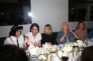 Langley Fox Hemingway, Emily Hope, Dree Hemingway, Pom Klementieff and Bella Heathcote Chanel Dinner hosted by Pharrell Williams, Los Angeles, USA - 06 Apr 2017